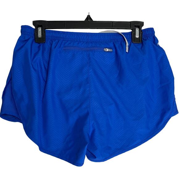 Nike Running Shorts Women Size M Blue Tempo Athletic Activewear Dri Fit PP - Picture 2 of 5